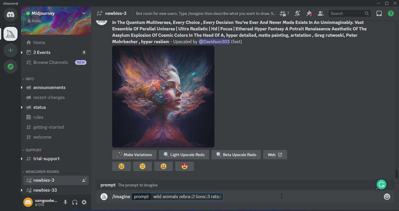 Midjourney AI:从零基础到高级版的大师班教程-34节课-中英字幕