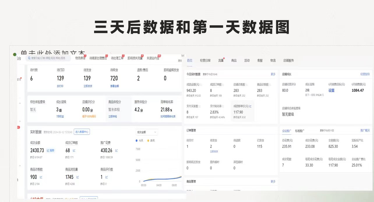 拼多多 最新合作开店日收4000+两天销量过百单,无学费、老运营代操作、...