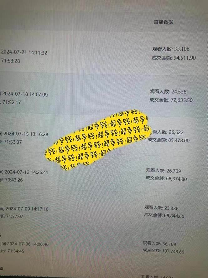 快手-数字人带货教程,日不落48小时直播模式,单台电脑日利润200-500