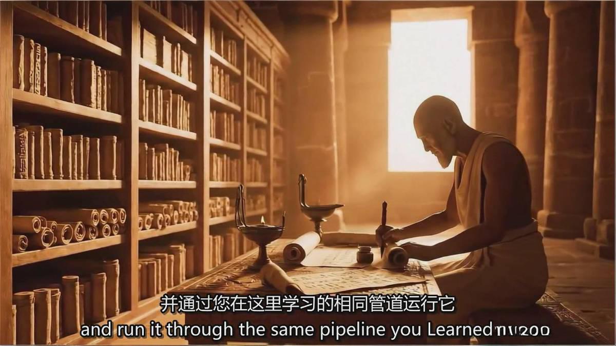 AI电影制作终极指南:从创意到成片,系统掌握智能影视全流程实战课(中英字幕)