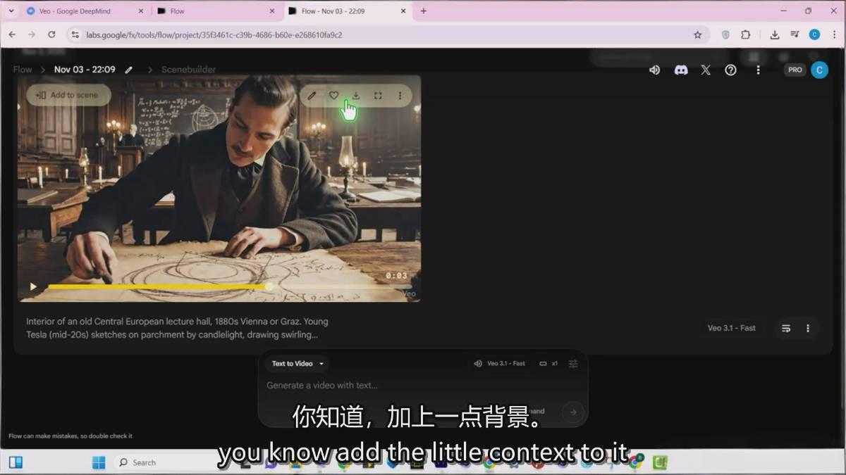 AI电影制作终极指南:从创意到成片,系统掌握智能影视全流程实战课(中英字幕)