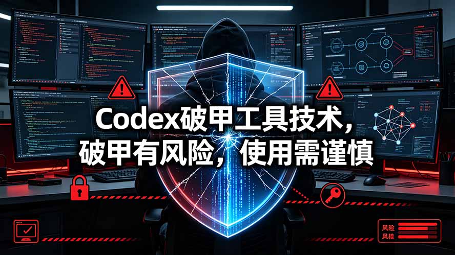 Codex破甲工具技术,破甲有风险,使用需谨慎