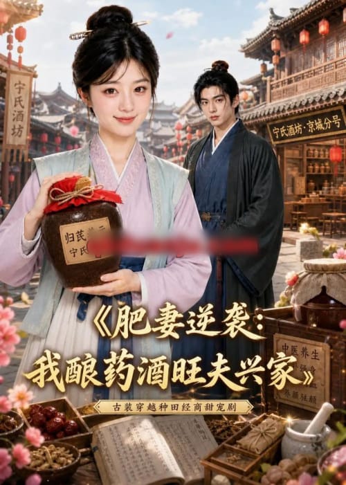 肥妻逆袭：我酿药酒旺夫兴家（49集全）AI短剧-紫橙资源网