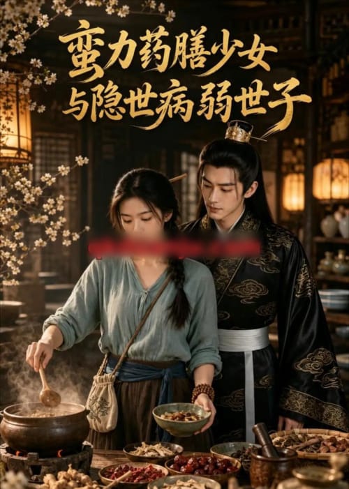 蛮力药膳少女与隐世病弱世子（62集全）AI短剧-紫橙资源网