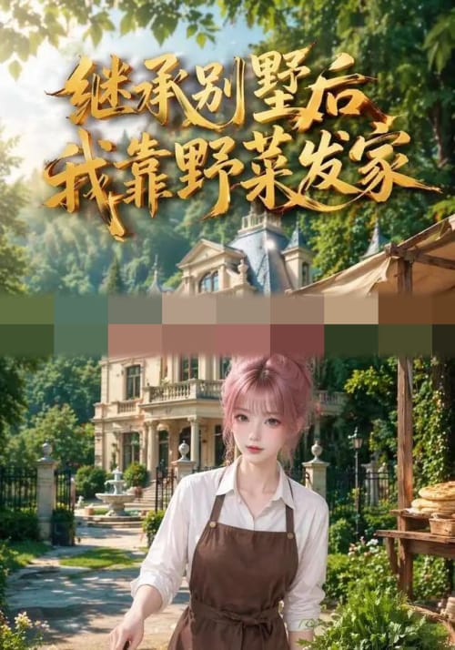 继承别墅后我靠野菜发家（60集全）AI短剧-紫橙资源网