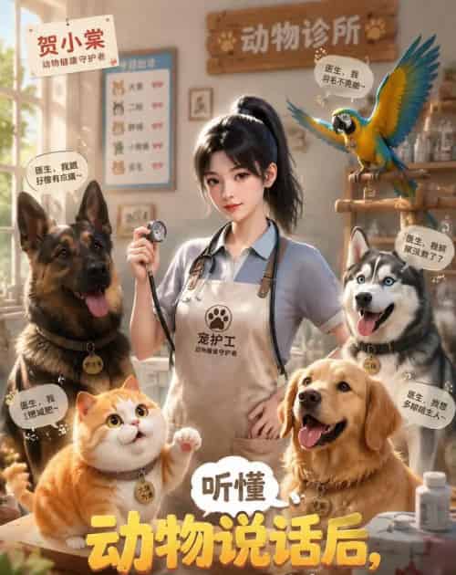 听懂动物说话后，我成了动物神医（47集全）动漫-紫橙资源网