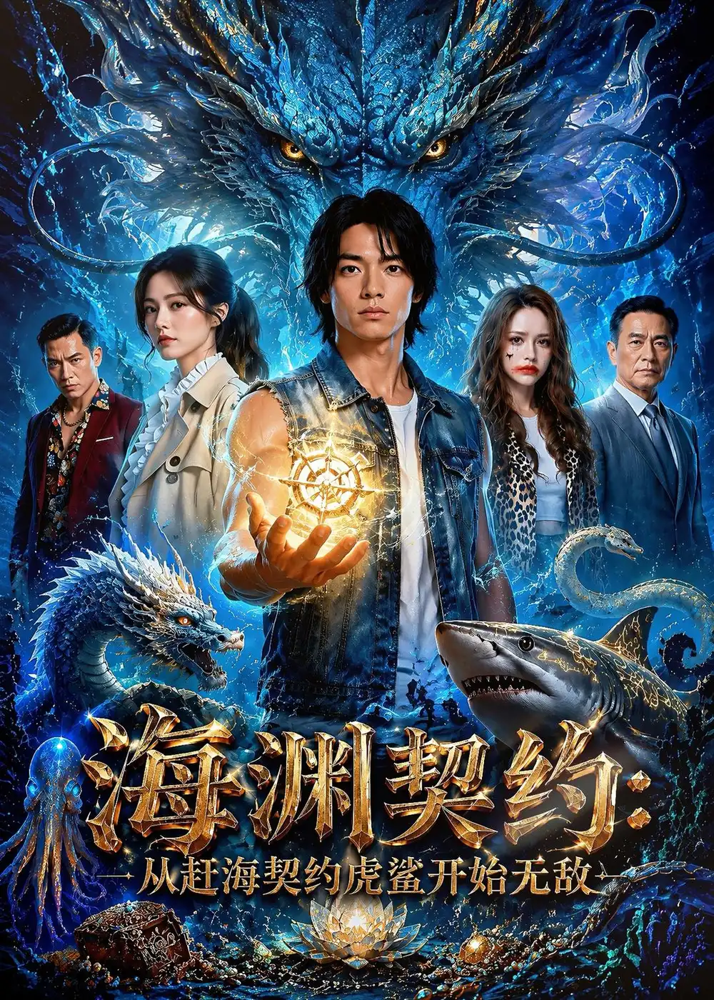 海渊契约从赶海契约虎鲨开始无敌（72集）AI短剧-紫橙资源网