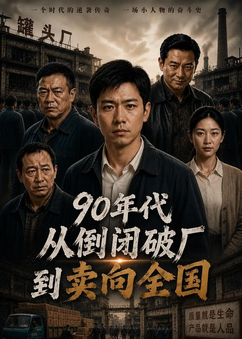 90年代从倒闭破厂到卖向全国（27集）AI短剧-紫橙资源网