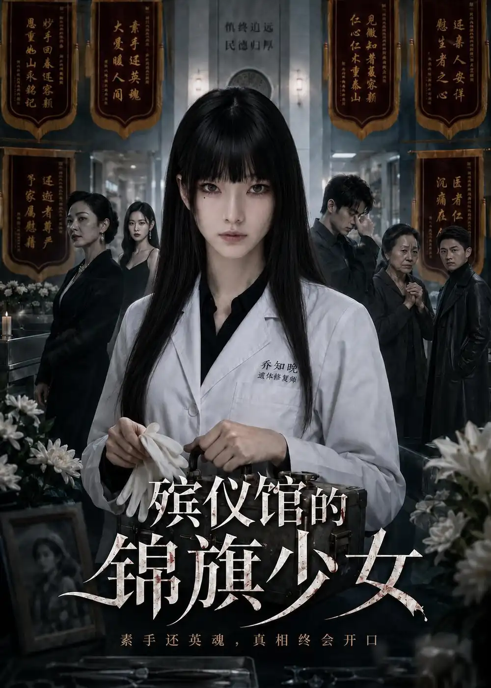 殡仪馆的锦旗少女（36集）AI短剧-紫橙资源网