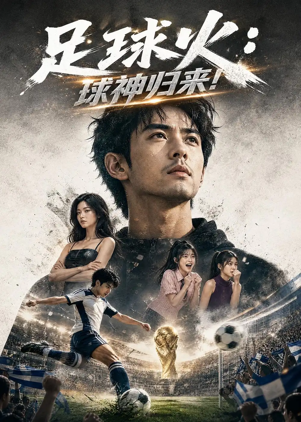 足球火球神归来（80集）AI短剧-紫橙资源网