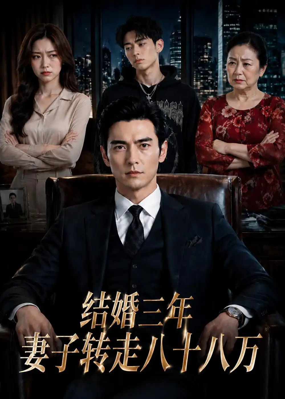 结婚三年妻子转走八十八万（44集）AI短剧-紫橙资源网