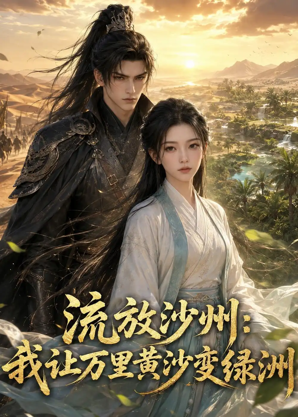 流放沙洲我让万里黄沙变绿洲（67集）AI短剧-紫橙资源网
