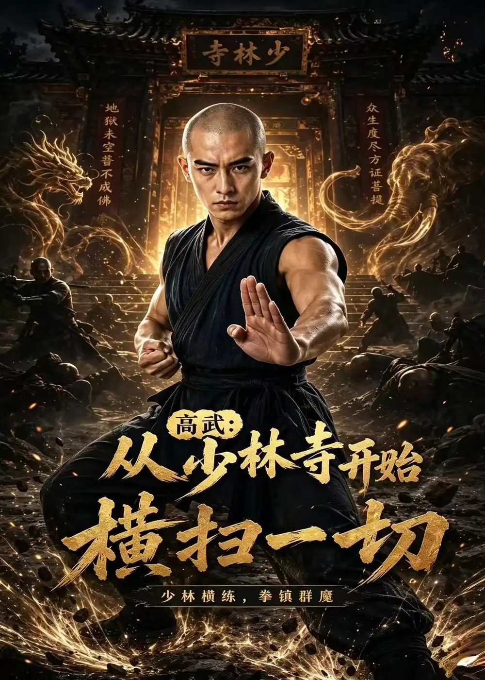 高武从少林寺开始横扫一切（80集）AI短剧-紫橙资源网
