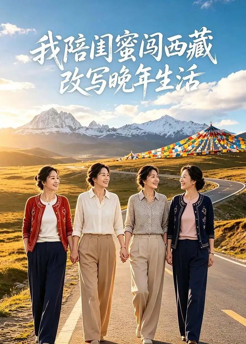 我陪闺蜜闯西藏改写晚年生活（60集）AI短剧-紫橙资源网