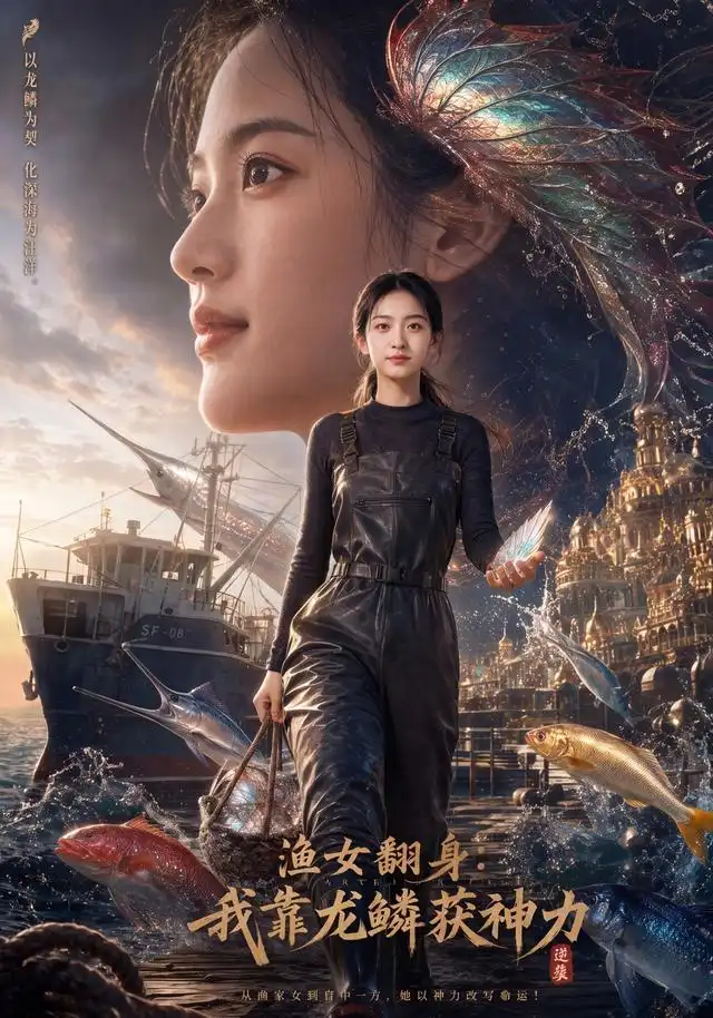 渔女翻身我靠龙鳞获神力（115集）AI短剧-紫橙资源网