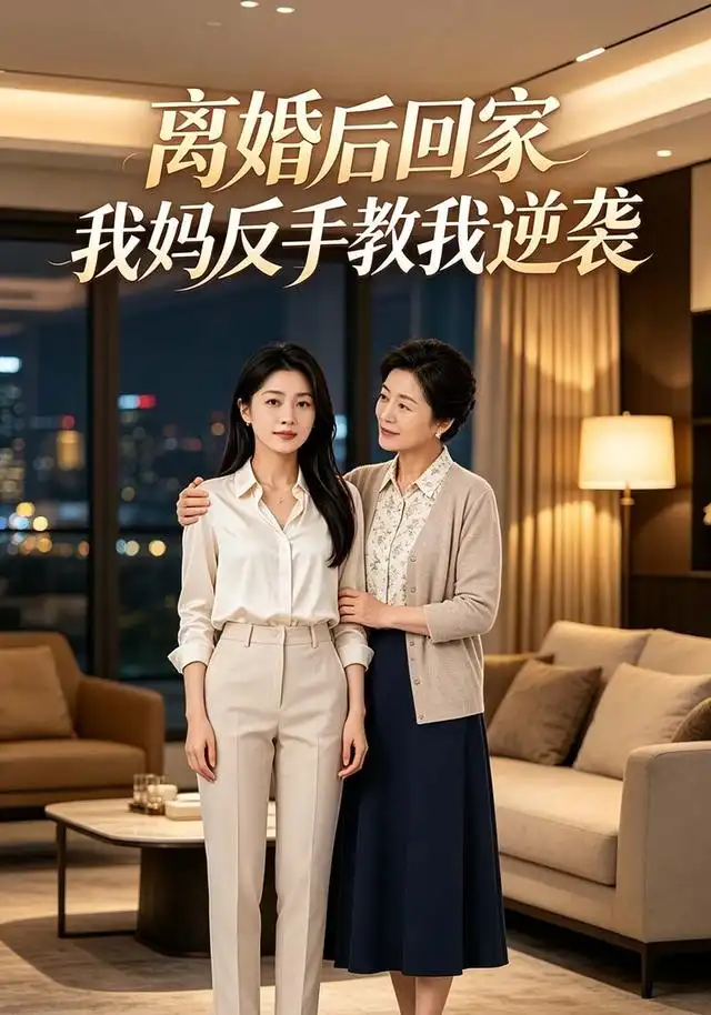 离婚后回家我妈反手教我逆袭（60集）AI短剧-紫橙资源网