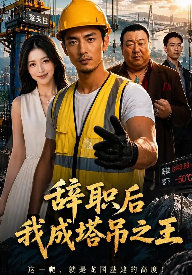 辞职后我成塔吊之王（80集）AI短剧-紫橙资源网