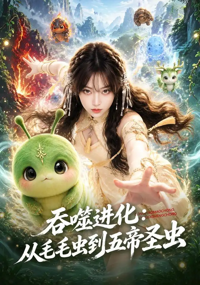 吞噬进化从毛毛虫到五帝圣虫（75集）AI短剧-紫橙资源网