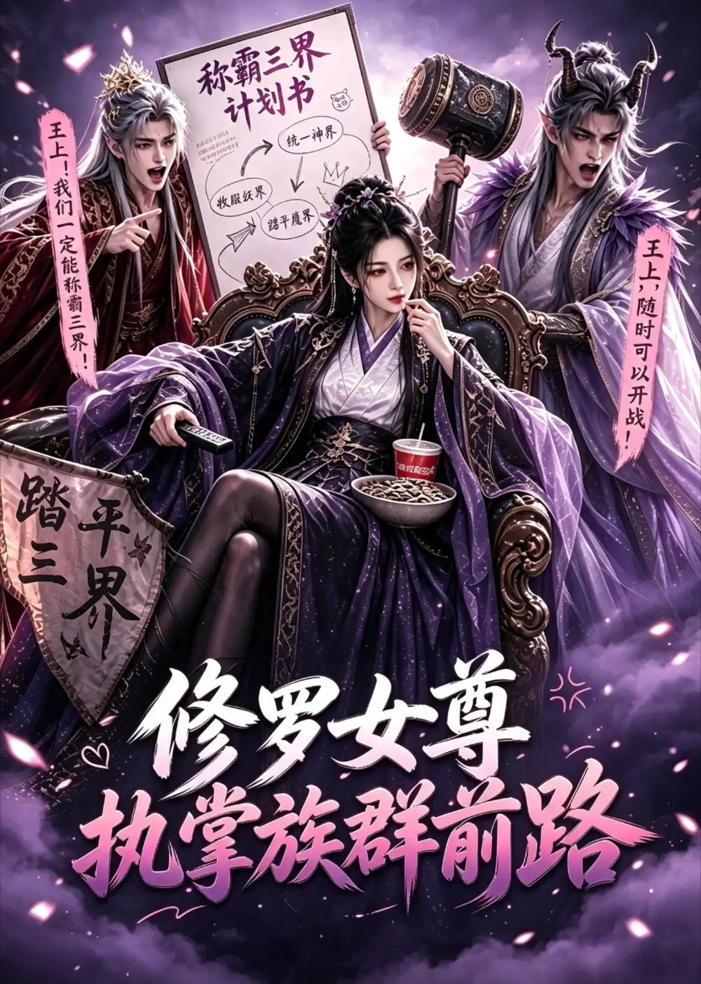 修罗女尊执掌族群前路(20集)-紫橙项目网