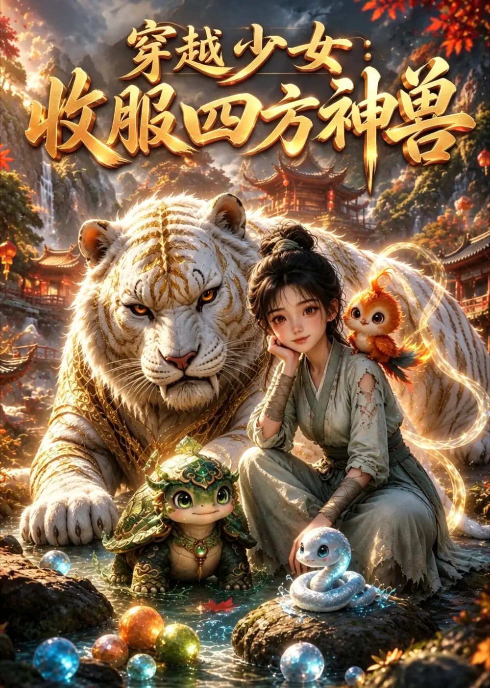 穿越少女收服四方神兽（23集）-紫橙项目网