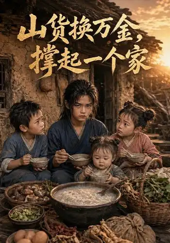 山货换万金挣起一个家（120集）AI短剧-紫橙项目网