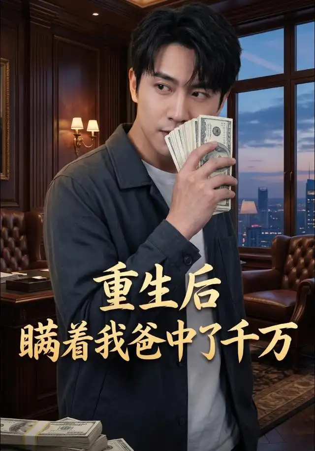 重生后瞒着我爸中了千万(48集)AI短剧-紫橙项目网