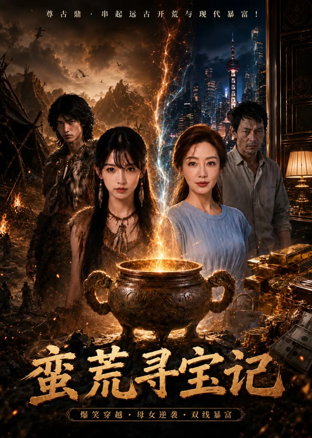 蛮荒寻宝记(64集)-紫橙项目网