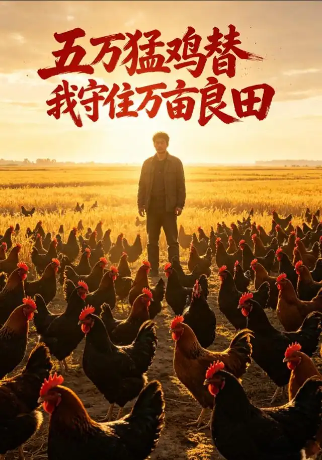 五万猛鸡替我守住万亩良田（47集）AI短剧-紫橙项目网