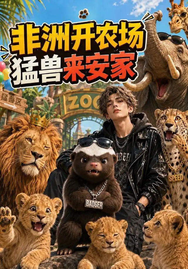 非洲开农场猛兽来安家(126集)-紫橙项目网