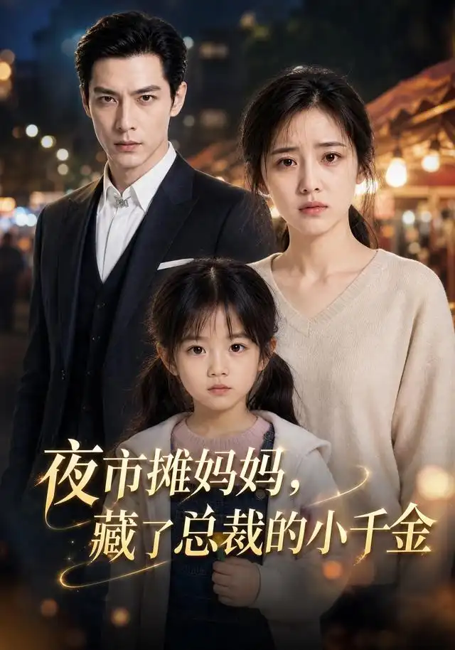 夜市摊妈妈藏了总裁的小千金(40集) AI短剧-紫橙项目网