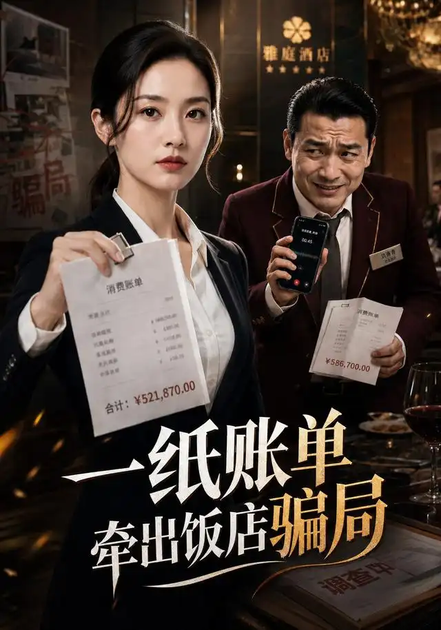 一纸账单牵出饭店骗局(31集) AI短剧-紫橙项目网