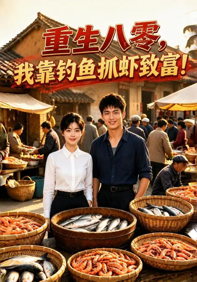 重生八零我靠钓鱼抓虾致富（135集）AI短剧-紫橙资源网