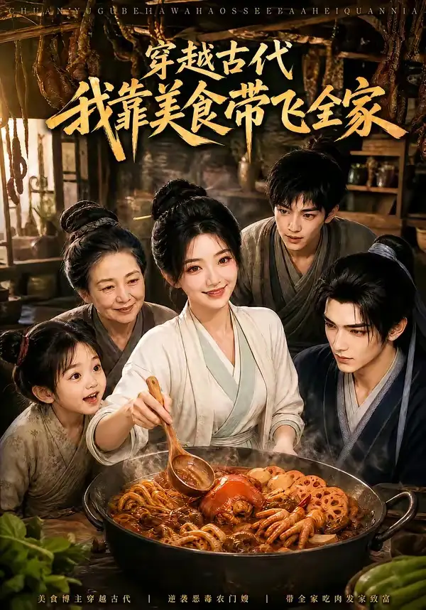 穿越古代我靠美食带飞全家（100集）-紫橙资源网