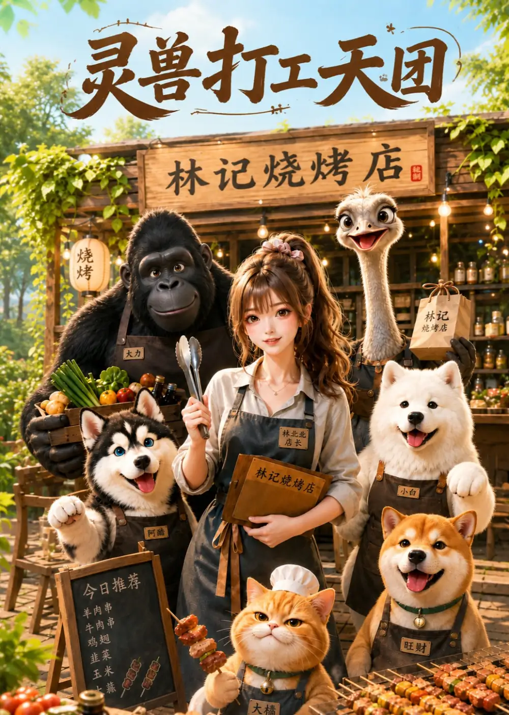 灵兽打工天团（58集）-紫橙资源网