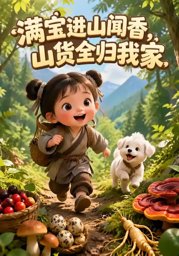 满宝进山闻香山货全归我家（203集）-紫橙资源网