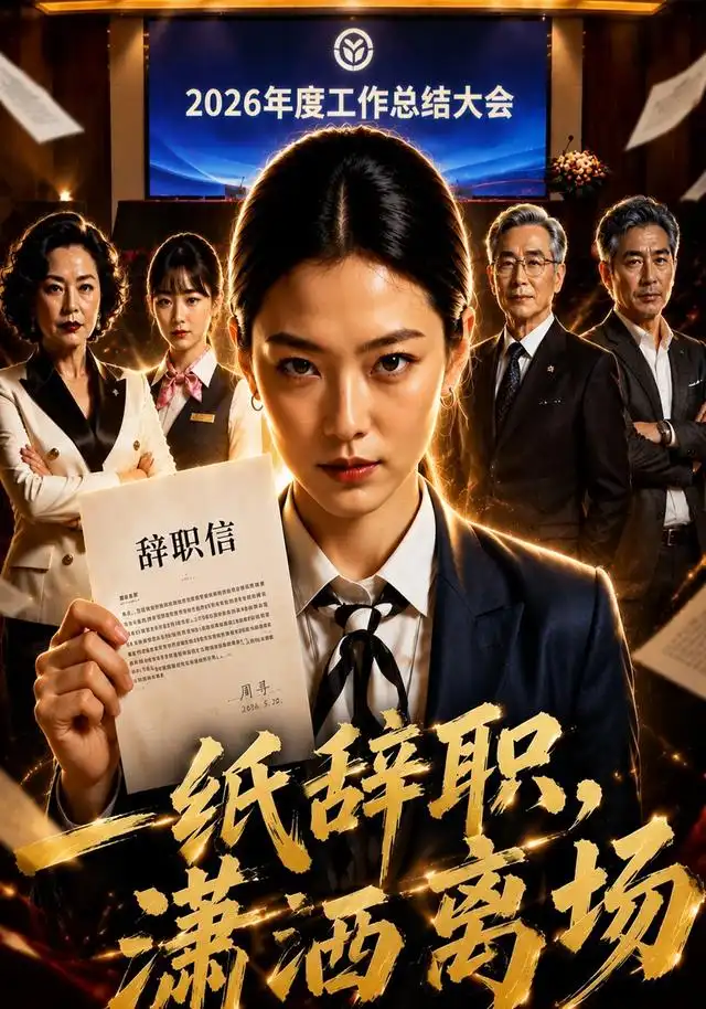 一纸辞职潇洒离场（60集）AI短剧-紫橙资源网