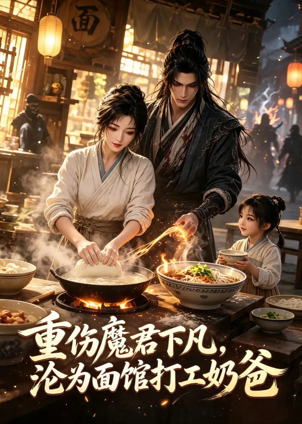 重伤魔君下凡沦为面馆打工奶爸（38集）-紫橙资源网