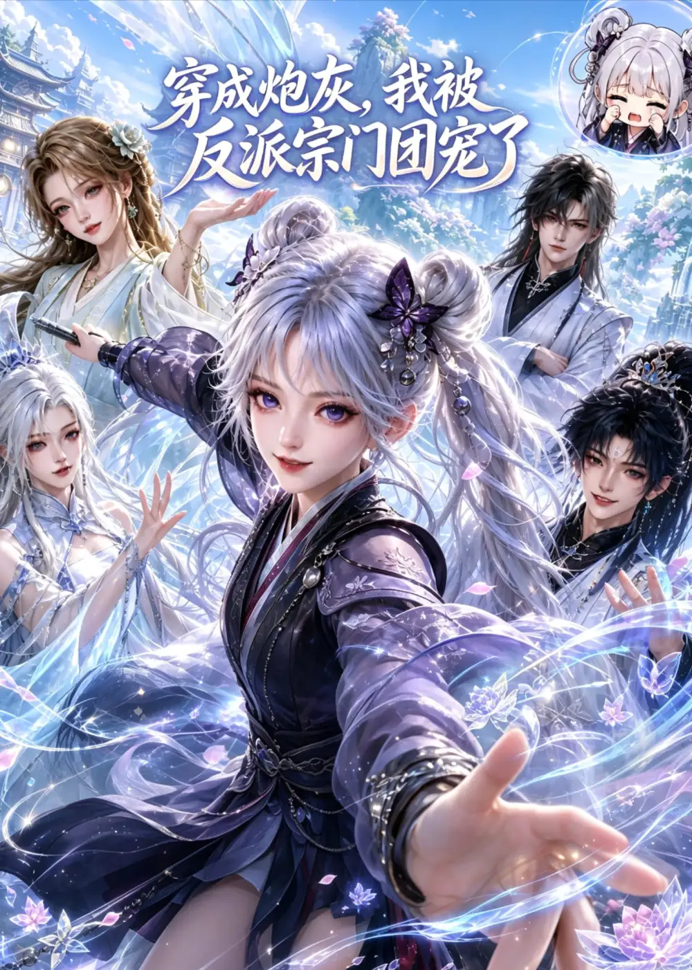 穿成炮灰我被反派宗门团宠了（60集）-紫橙资源网