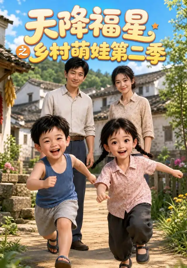 天降福星之乡村萌娃第二季（85集）AI短剧-紫橙资源网