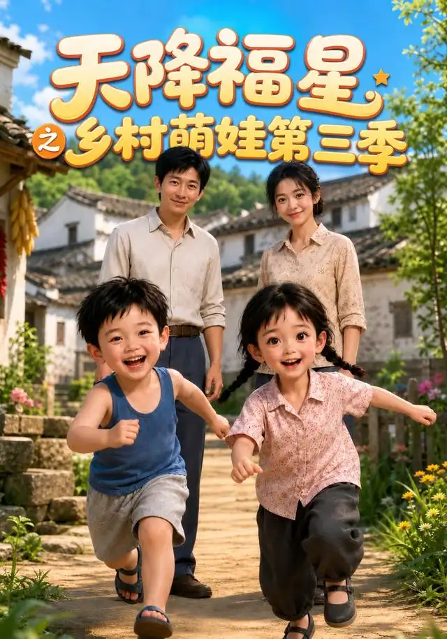 天降福星之乡村萌娃第三季（97集）AI短剧-紫橙资源网