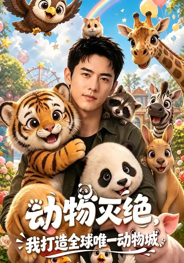 动物灭绝我打造全球唯一动物城（60集） - 紫橙短剧