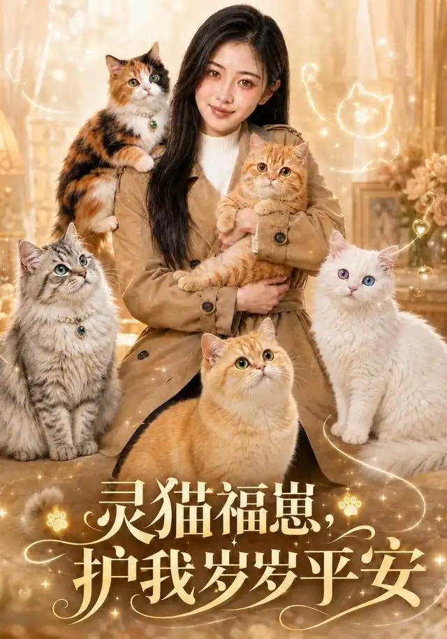 灵猫福崽护我岁岁平安(71集)AI短剧-紫橙项目网