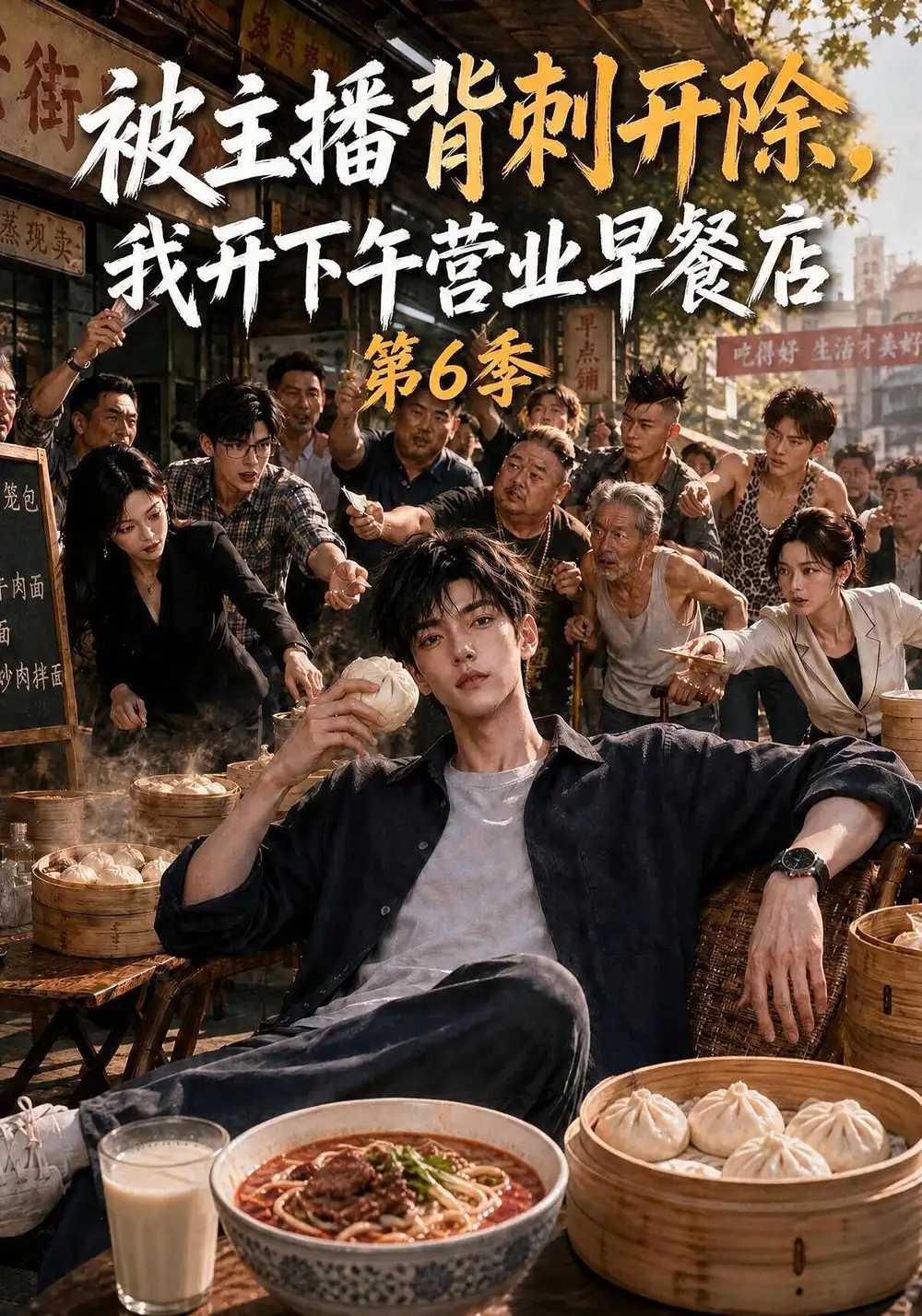 被主播背刺开除我开下午营业早餐店第6季(106集)-紫橙项目网