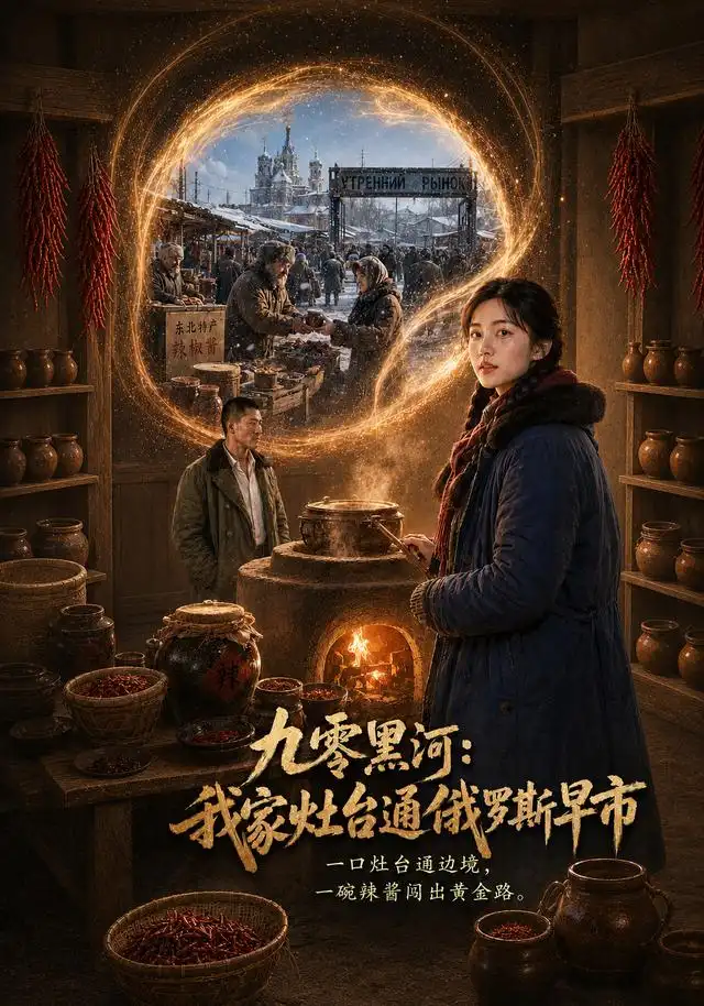 九零黑河我家灶台通俄罗斯早市(64集)Ai短剧-紫橙项目网