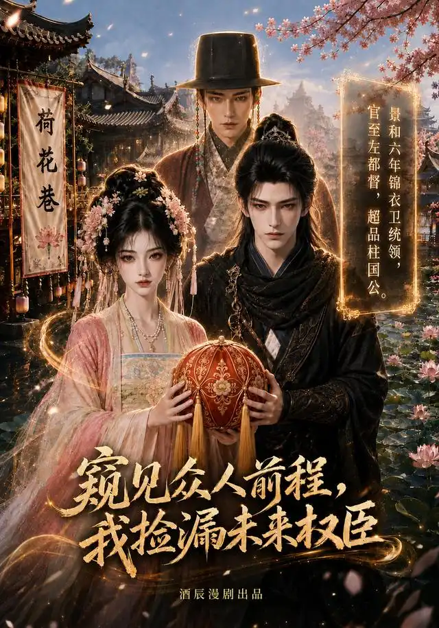 窥见众人前程我捡漏未来权臣(115集)Ai短剧-紫橙项目网