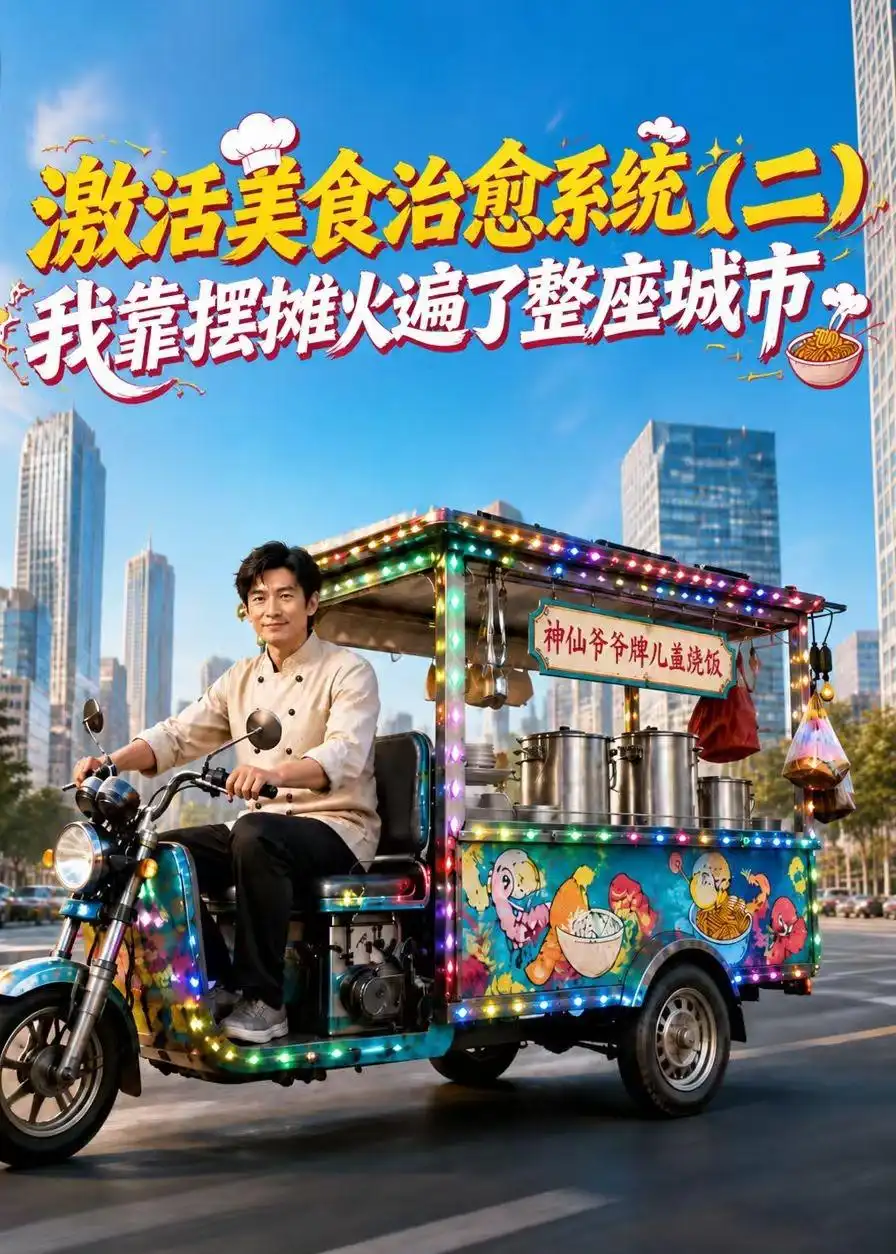 激活美食治愈系统我靠摆摊火遍了整座城市二(121集)-紫橙项目网