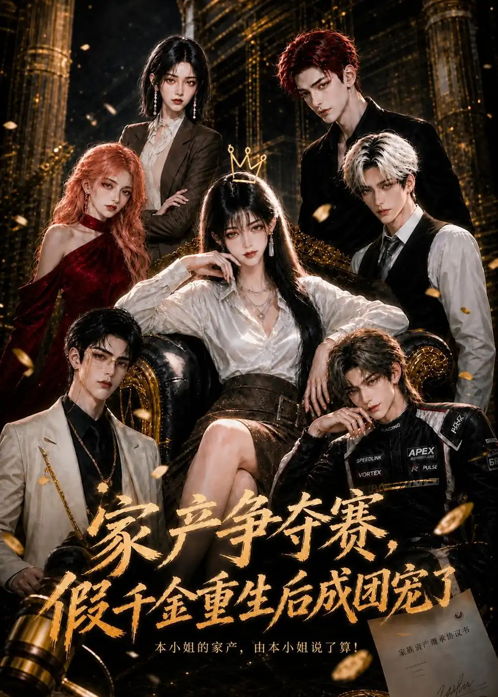 家产争夺赛假千金重生后成团宠了(100集)-紫橙项目网