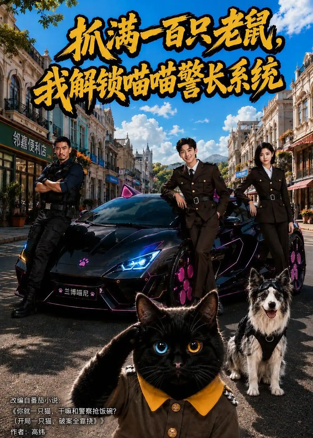抓满一百只老鼠我解锁喵喵警长系统(69集)-紫橙项目网