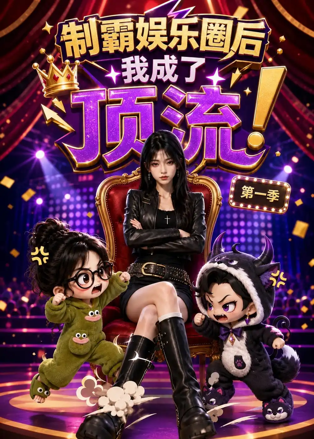 制霸娱乐圈后我成了顶流第一季(122集)-紫橙项目网