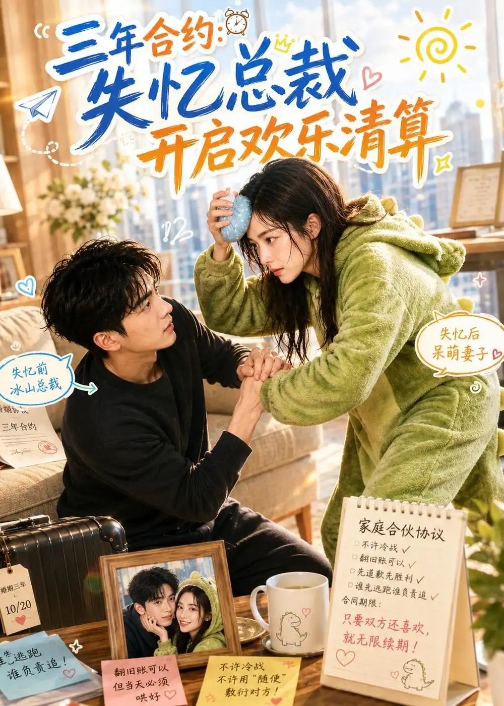 三年合约失忆总裁开启欢乐清算(53集)-紫橙项目网